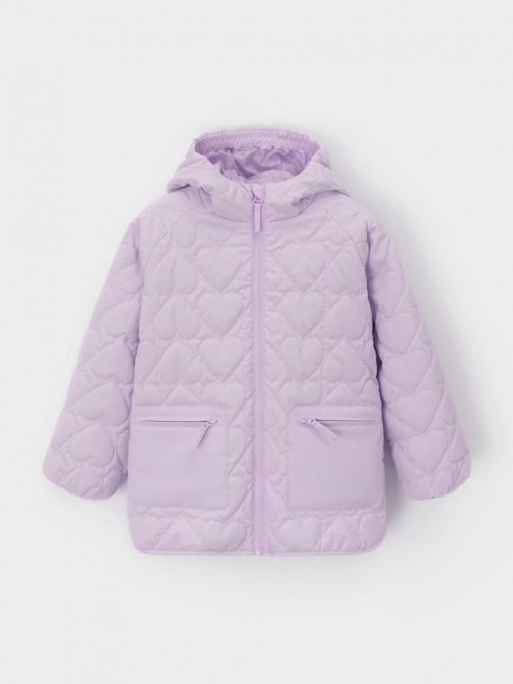 

Куртка для девочек CROCKID, ВК 32188/1 ГР, цвет - фиолетовый, Куртка