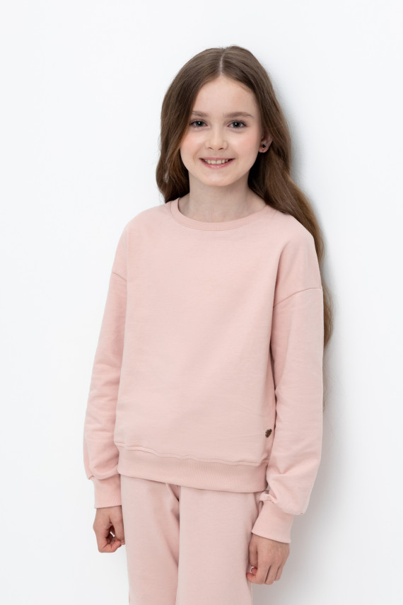 

Джемпер для девочек CROCKID, К 302119-1, цвет - розовый, Джемпер