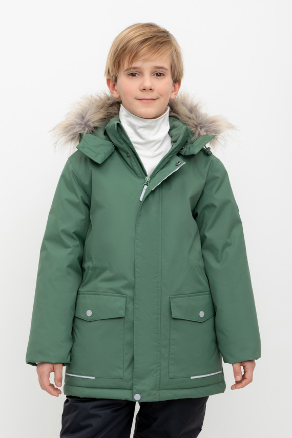 

Куртка для мальчика с утеплителем нового поколения для мальчиков CROCKID, ВК 36103/1 ГР ( ), цвет - зеленый, Куртка для мальчика с утеплителем нового поколения