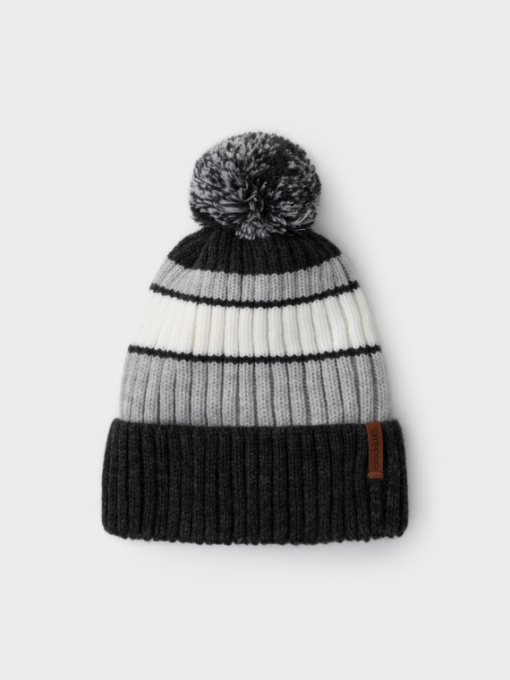 

Шапка для мальчиков CROCKID, КВ 20409/ш, цвет - серый, Шапка