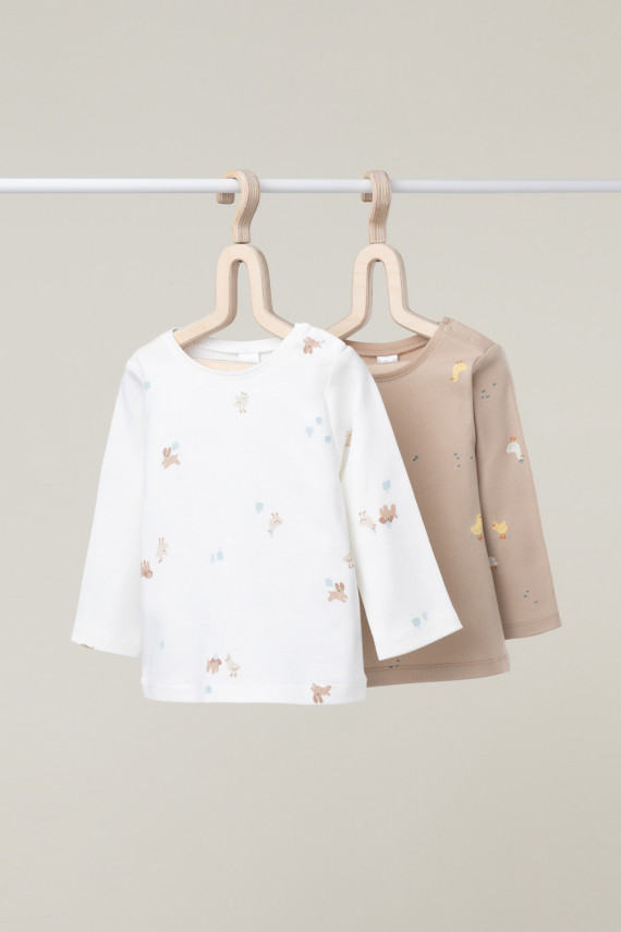 Джемпер для новорожденных CROCKID К 301944-2уп цвет - бежевый 879₽