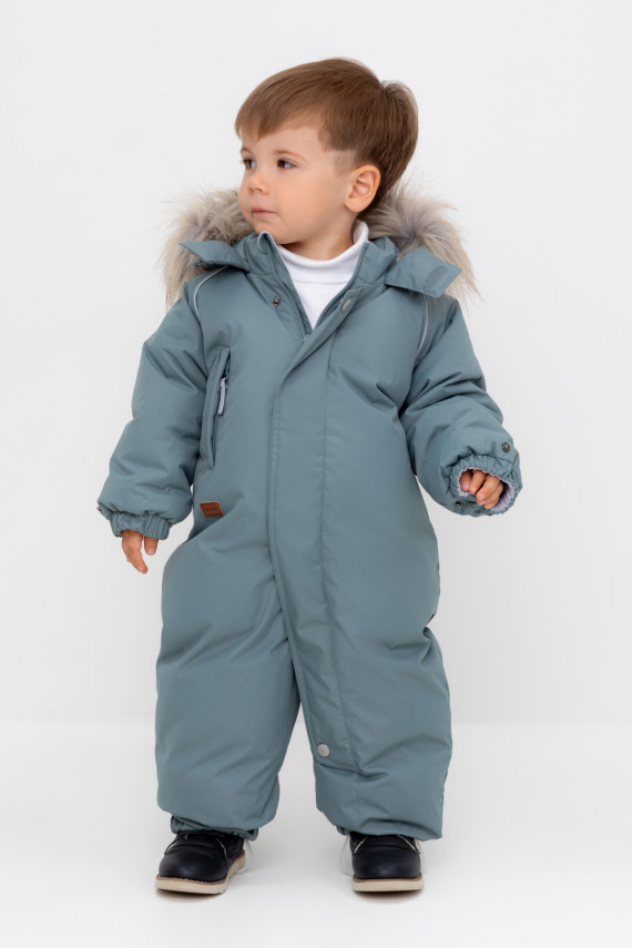 

Комбинезон ясельный с утеплителем из натурального пуха и пера для мальчиков CROCKID, ВК 60106/4 УЗГ, цвет - зеленый, Комбинезон ясельный с утеплителем из натурального пуха и пера