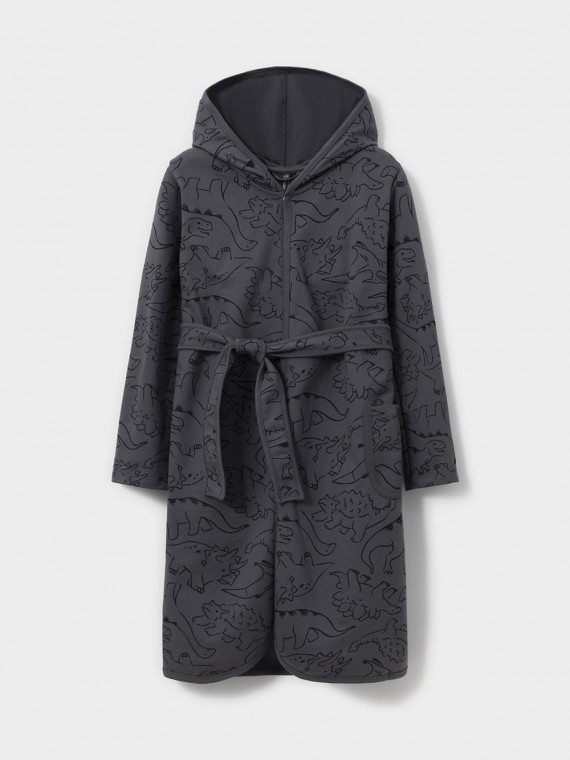 Халат для мальчиков CROCKID К 5763 цвет - серый 1999₽