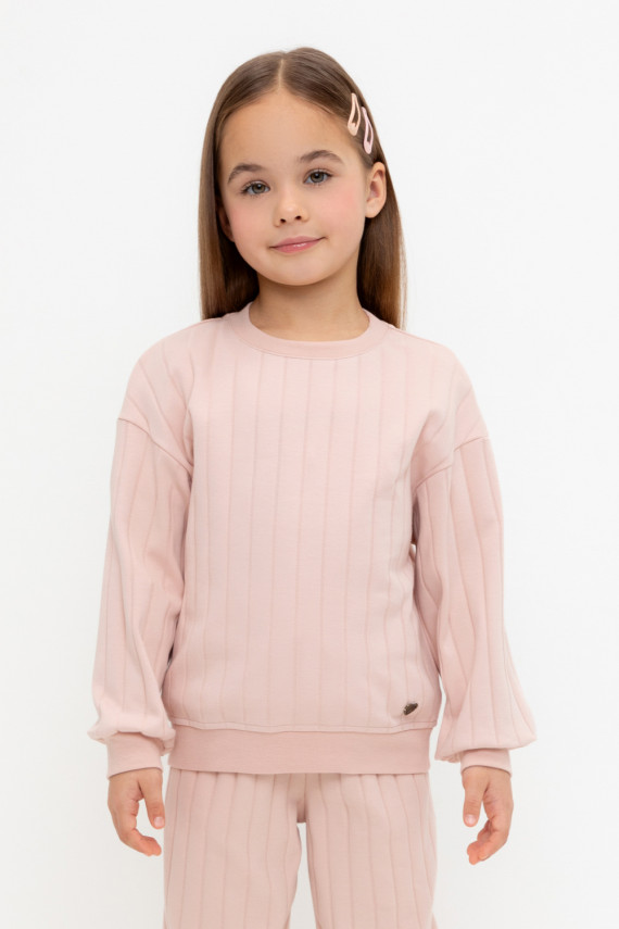 Джемпер для девочек CROCKID КР 302717 цвет - розовый 599₽