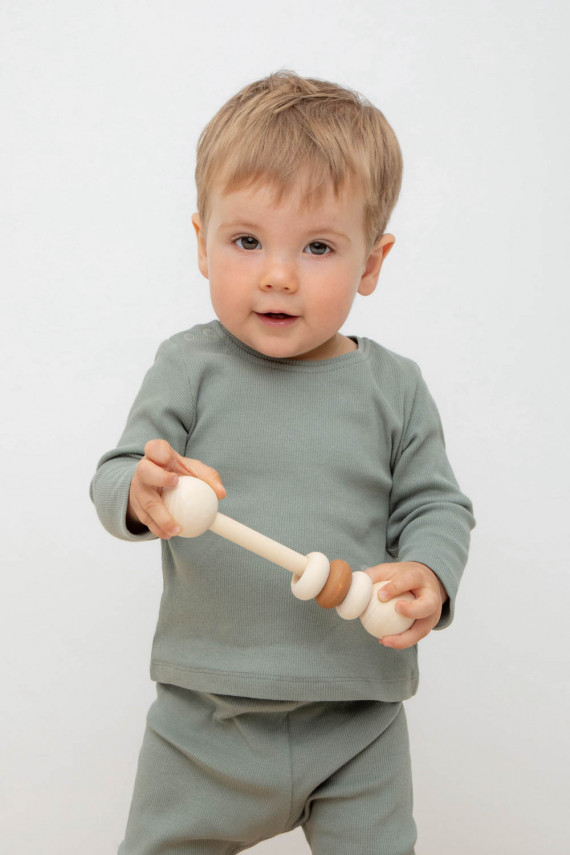 Джемпер для новорожденных CROCKID К 302285 цвет - зеленый 299₽