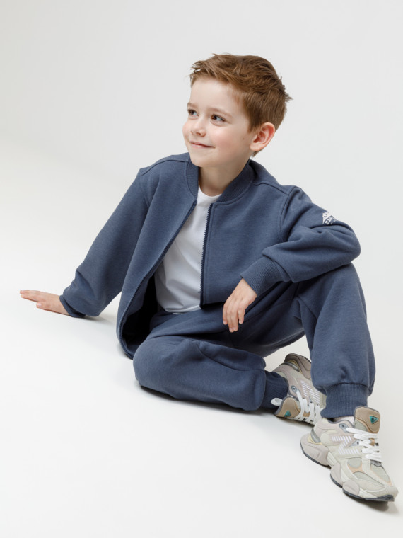 

Брюки для мальчиков CROCKID, КР 400833, цвет - темно-синий, Брюки