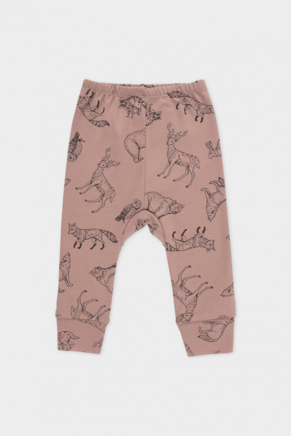 Брюки для новорожденных CROCKID КП 4718 цвет - коричневый 299₽