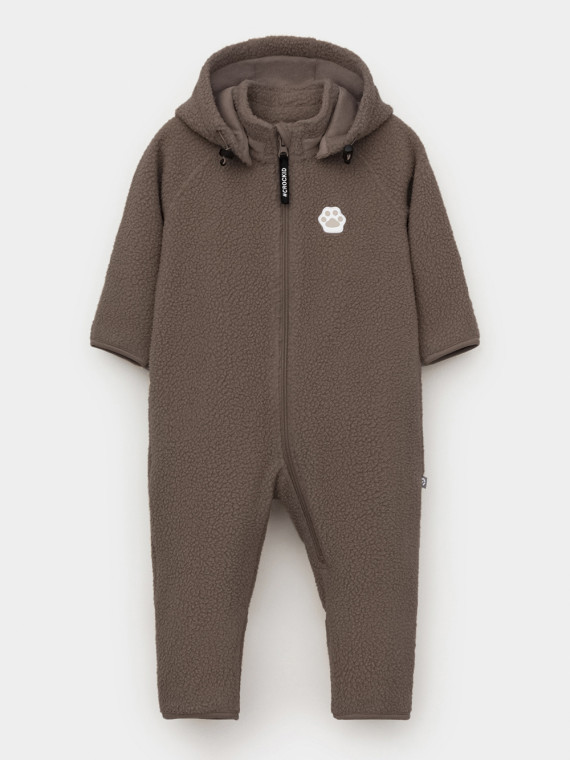 

Комбинезон для мальчиков CROCKID, ФЛ 60011/5 ГР, цвет - коричневый, Комбинезон