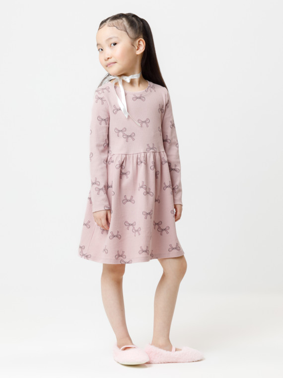 

Платье для девочек CROCKID, МП 5937, цвет - розовый, Платье