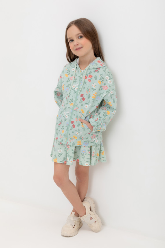 

Жакет для девочек CROCKID, К 302486, цвет - голубой, Жакет