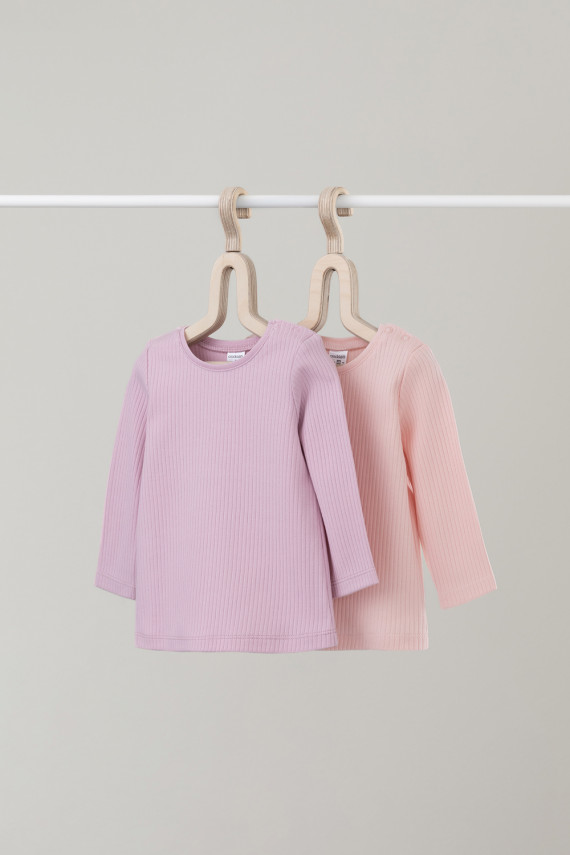 Джемпер для новорожденных CROCKID К 302520-2уп цвет - розовый 879₽