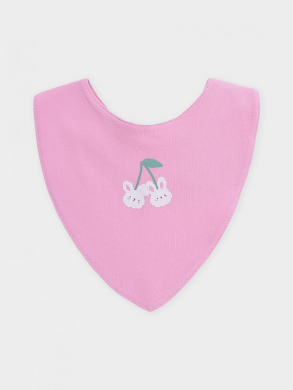 

Нагрудник для новорожденных CROCKID, К 8519, цвет - светло-розовый, Нагрудник