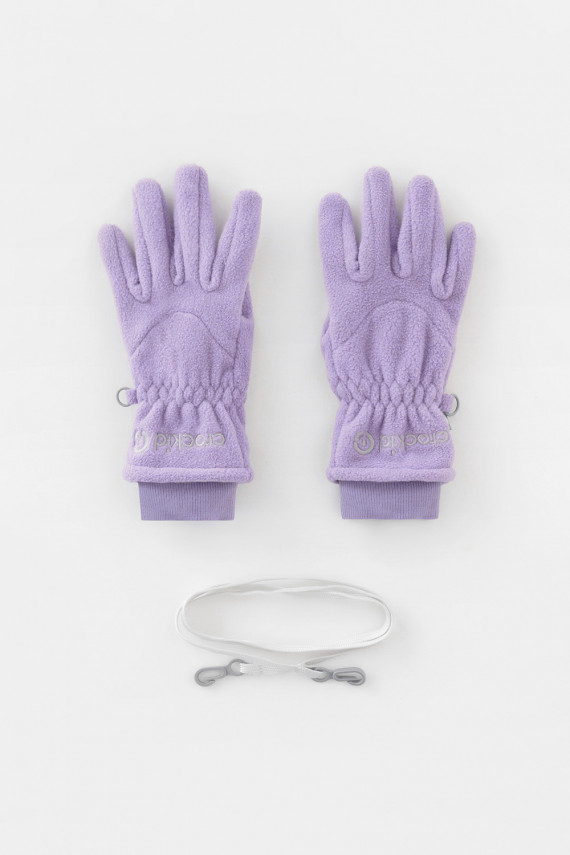 Перчатки для девочек CROCKID ФЛ 100012559 ГР цвет - фиолетовый 639₽