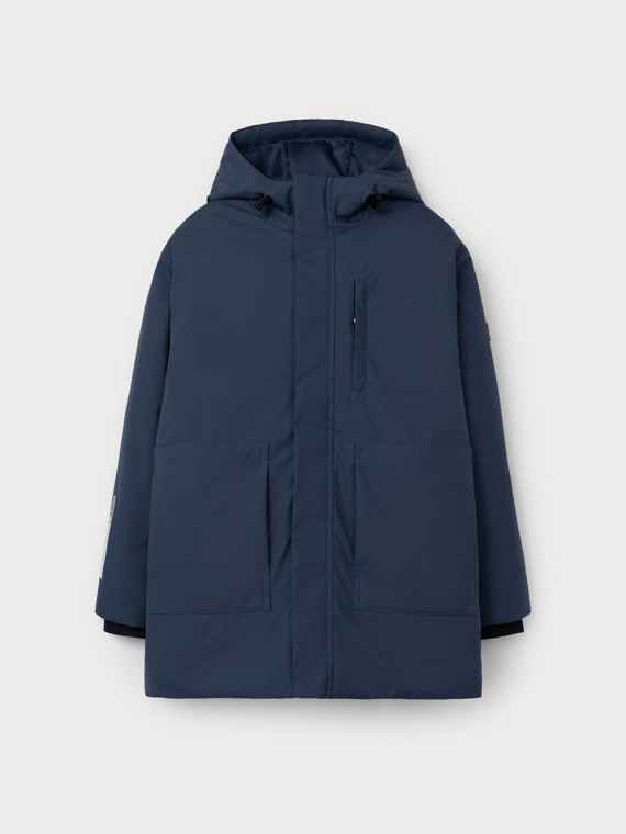 

Демисезонная куртка для мальчика с утеплителем для мальчиков CROCKID, ВК 30165/2 ГР (), цвет - синий, Демисезонная куртка для мальчика с утеплителем