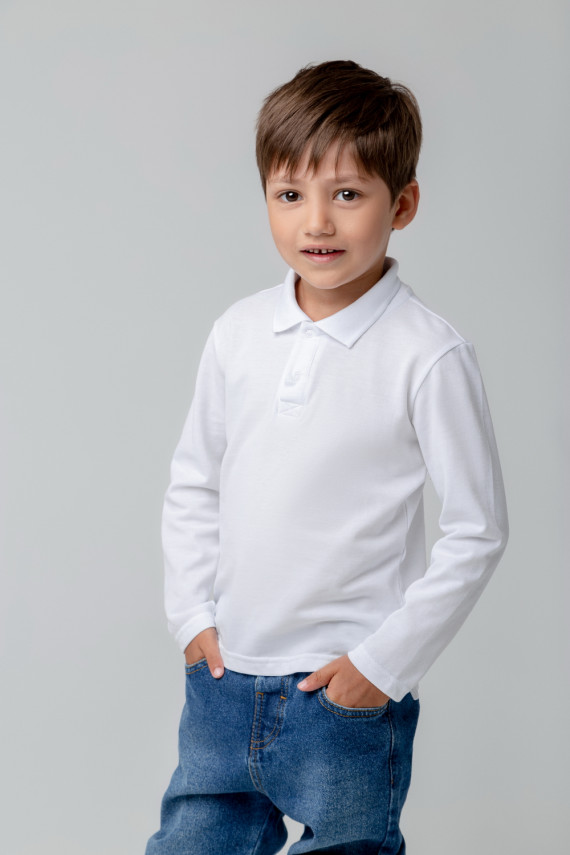 Джемпер для мальчиков CROCKID К 302109 цвет - белый 999₽