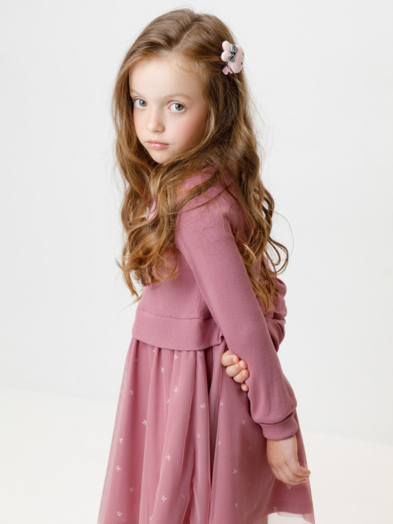 

Платье для девочек CROCKID, К 5833, цвет - розовый, Платье