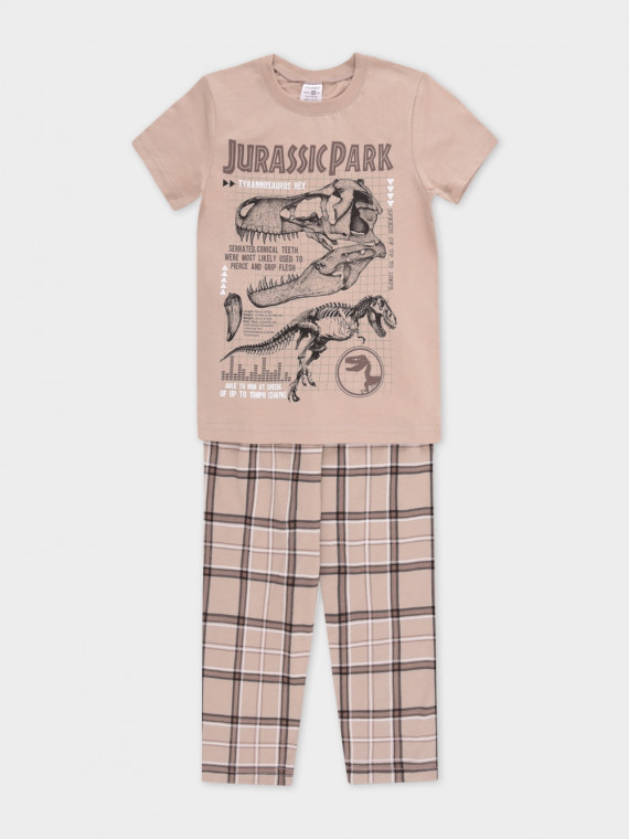 

Пижама для мальчиков CROCKID, К 1599, цвет - бежевый, Пижама