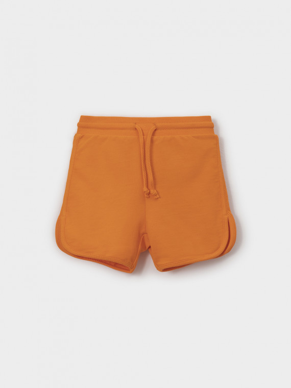 Шорты из натурального хлопка для мальчика для мальчиков CROCKID КР 400930 цвет - оранжевый 799₽