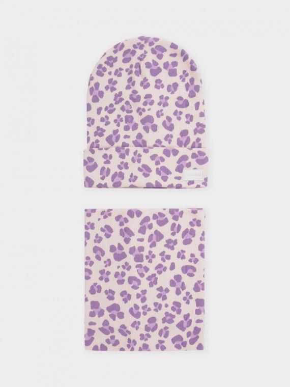 

Шапка для девочек CROCKID, К 8171, цвет - сахар, Шапка