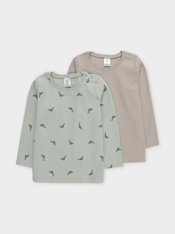 

Джемпер для новорожденных CROCKID, К 302520-2уп, цвет - хаки, Джемпер