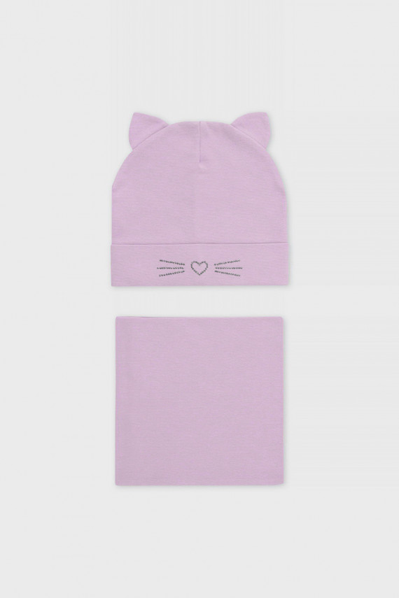 Шапка для девочек CROCKID К 8167 цвет - розовый 1199₽