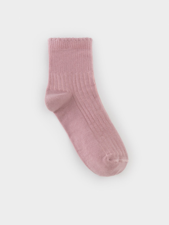 Носки короткие для девочки для девочек CROCKID К 96901 АТ цвет - розовый 151₽