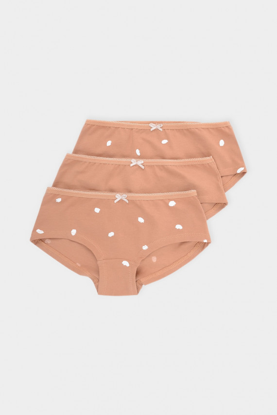 

Трусы для девочек CROCKID, К 1964-3уп, цвет - коричневый, Трусы