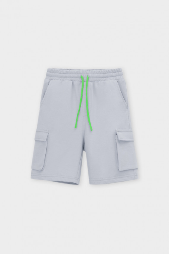 Шорты для мальчика для мальчиков CROCKID КР 400794 цвет - светло-серый5 1099₽