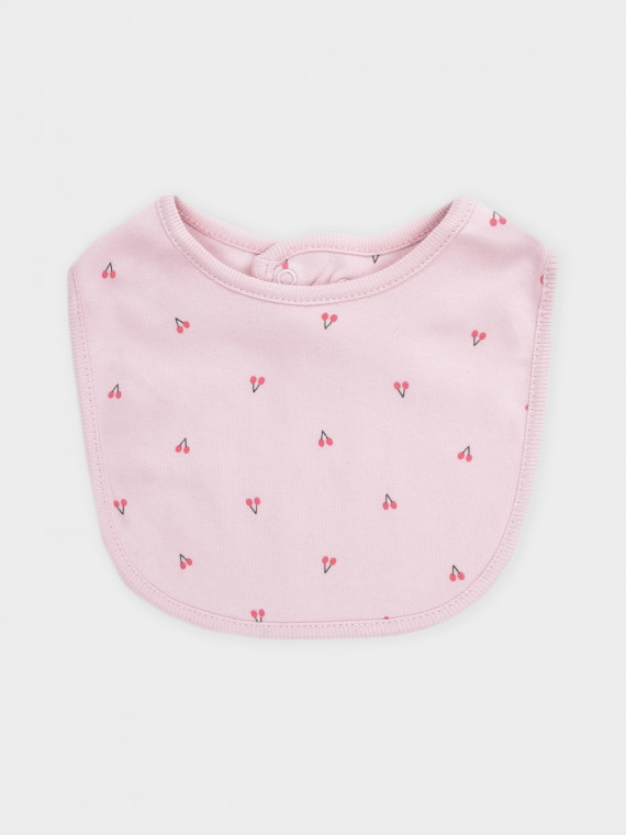 

Нагрудник для новорожденных CROCKID, К 8526, цвет - светло-розовый, Нагрудник