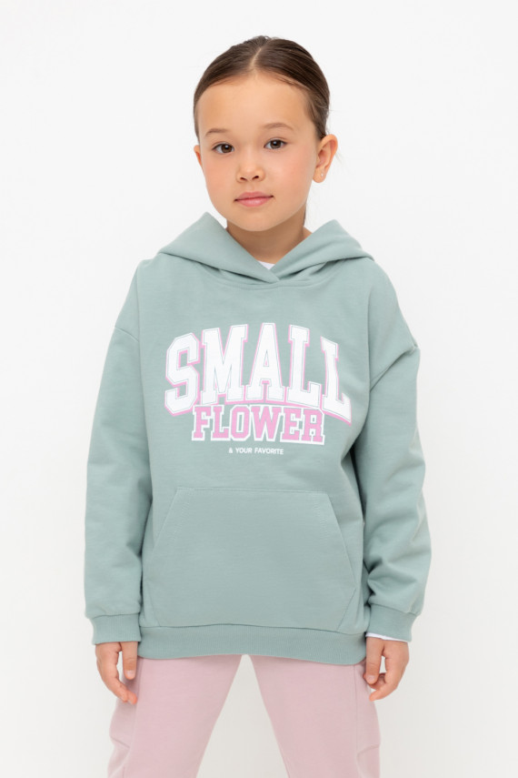 Худи для девочек CROCKID КР 302676 цвет - голубой 1149₽