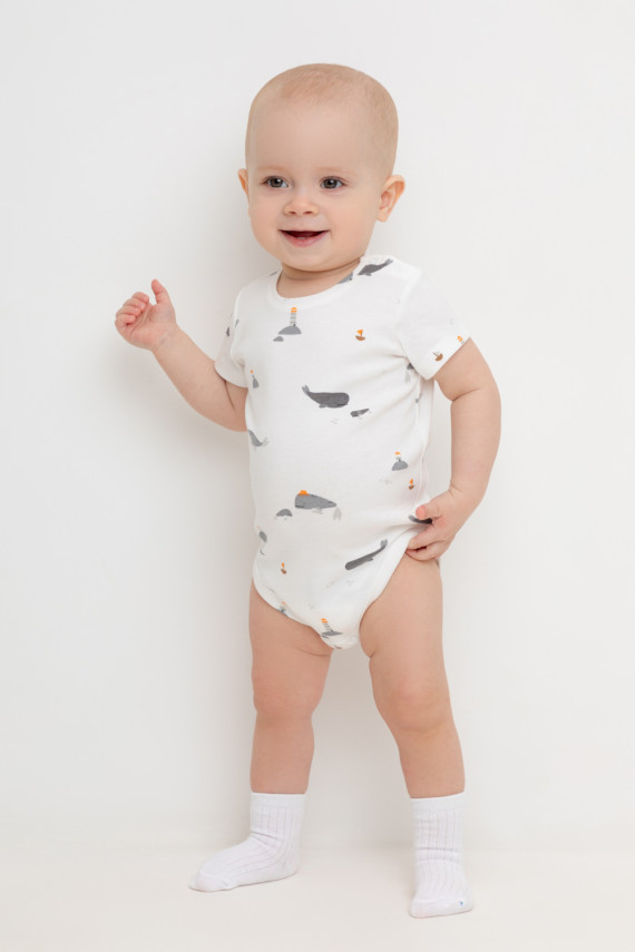 

Боди для новорожденных CROCKID, К 6518, цвет - сахар, Боди