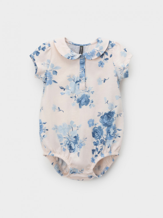 

Полукомбинезон для девочек CROCKID, КР 6559, цвет - сахар, Полукомбинезон