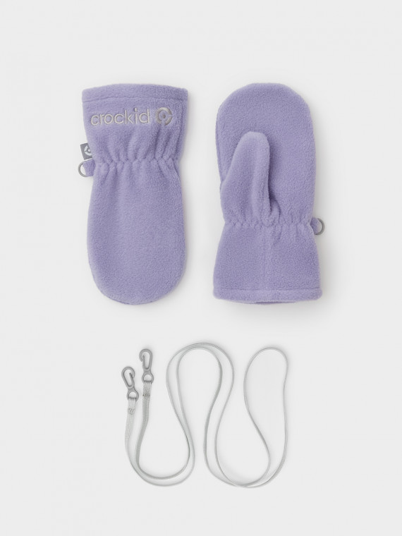 Рукавицы для девочек CROCKID ФЛ 100002561 ГР цвет - фиолетовый 479₽