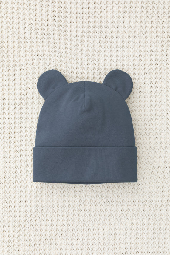 

Шапочка ясельная для новорожденных CROCKID, К 8093, цвет - синий, Шапочка ясельная