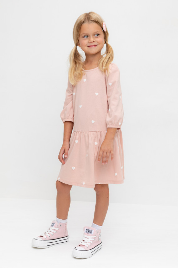 

Платье для девочек CROCKID, КР 5931, цвет - розовый, Платье