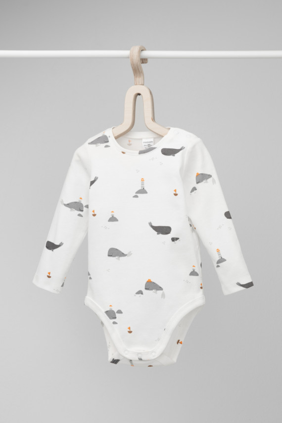 

Боди для новорожденных CROCKID, К 6442, цвет - сахар, Боди