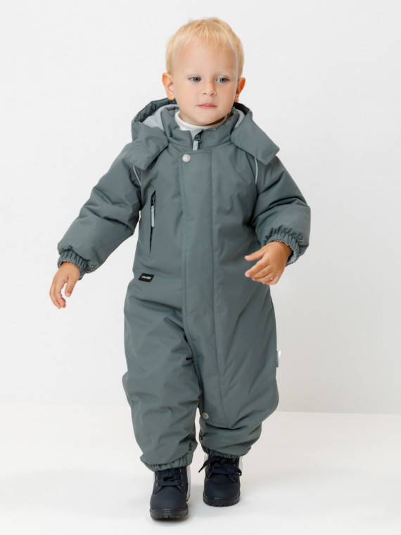 

Комбинезон зимний ясельный с утеплителем нового поколения для мальчиков CROCKID, ВК 60032/9 УЗГ, цвет - зеленый, Комбинезон зимний ясельный с утеплителем нового поколения