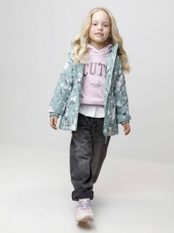 

Куртка для девочек CROCKID, ВК 32142/н/14 УЗГ, цвет - минт, Куртка