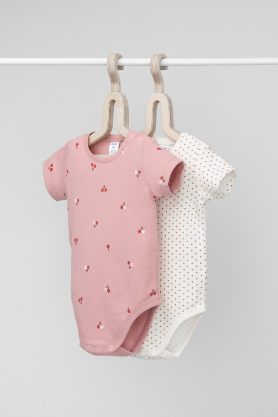 Боди для новорожденных CROCKID К 6239-2уп цвет - розовый 499₽