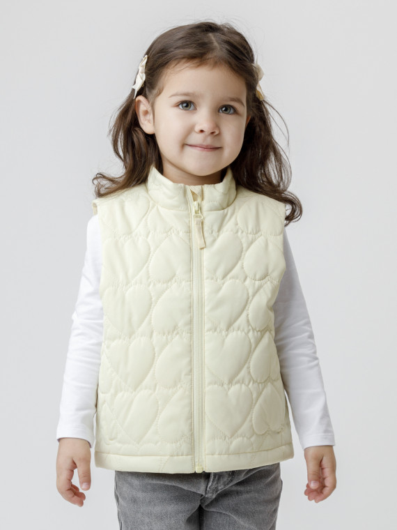 

Жилет для девочек CROCKID, ВК 35020/2 ГР, цвет - желтый, Жилет