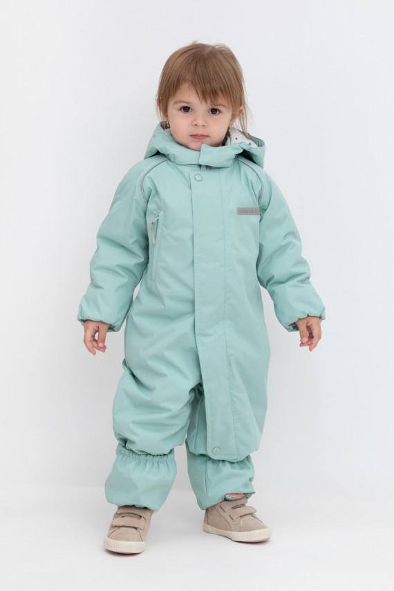 

Комбинезон утепленный для девочки для девочек CROCKID, ВКП 60107/1 УЗГ, цвет - голубой, Комбинезон утепленный для девочки