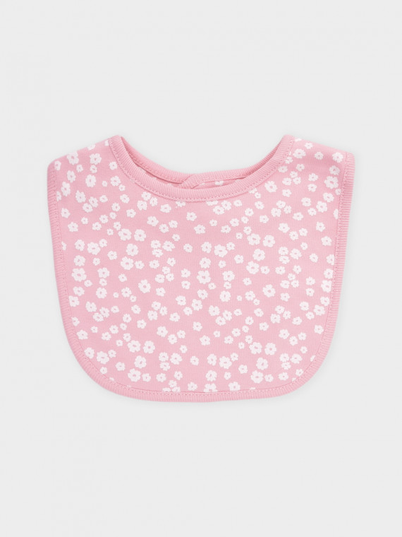 

Нагрудник для новорожденных CROCKID, К 8526, цвет - розовый, Нагрудник