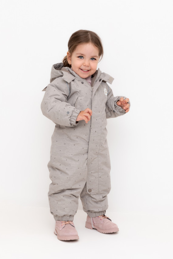 

Комбинезон детский с утеплителем нового поколения для девочек CROCKID, ВК 60115/н/2 ГР, цвет - светло-бежевый, Комбинезон детский с утеплителем нового поколения