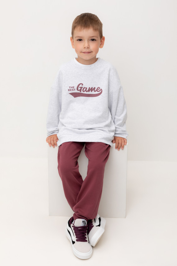 

Брюки для мальчиков CROCKID, КР 400789, цвет - коричневый, Брюки