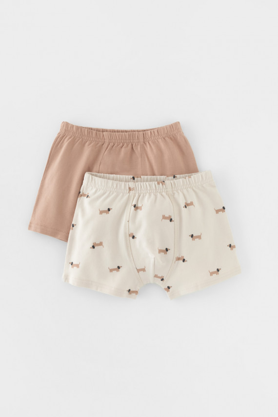 

Трусы для мальчиков CROCKID, К 1912-2уп, цвет - бежевый, Трусы