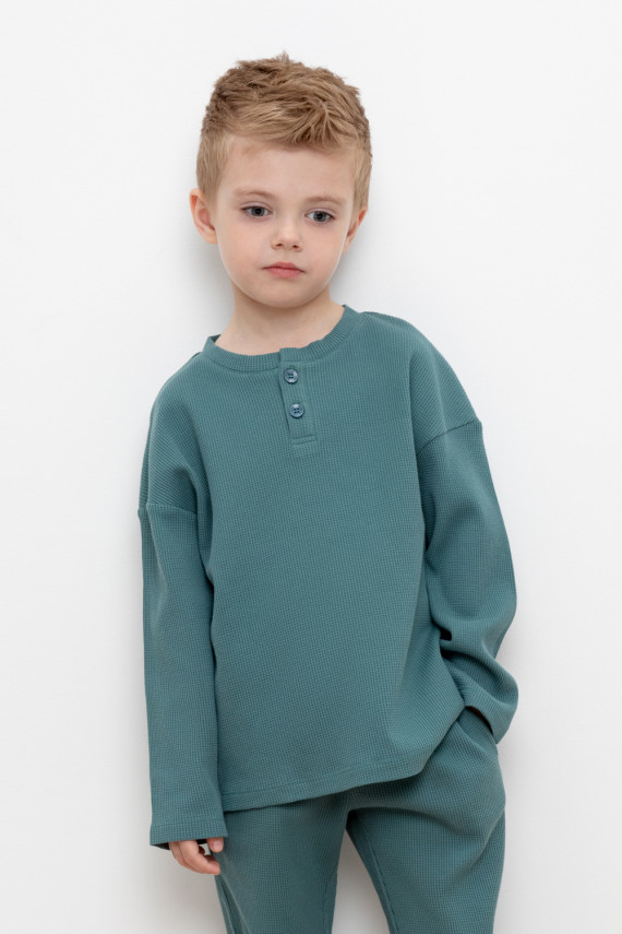 

Джемпер для мальчиков CROCKID, КР 302271, цвет - зеленый, Джемпер