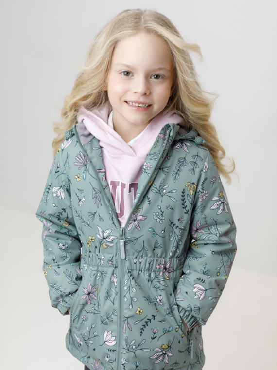 

Куртка для девочек CROCKID, ВК 32143/н/1 УЗГ, цвет - зеленый, Куртка