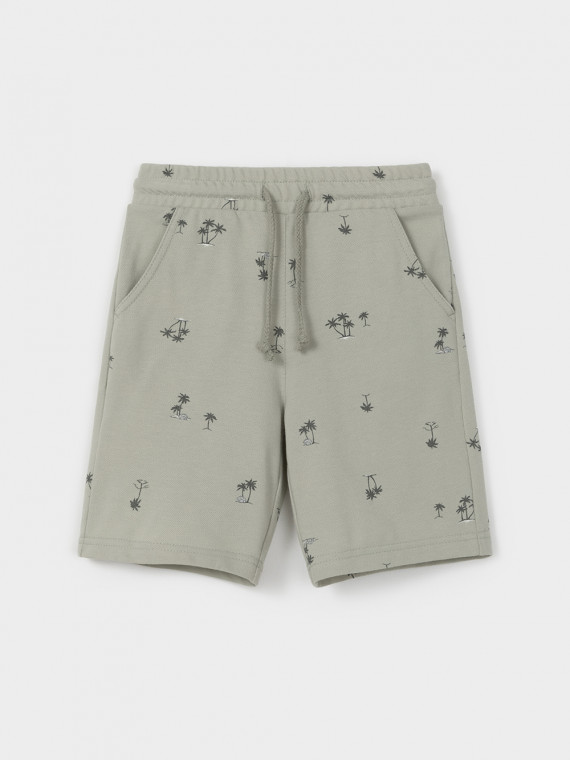 

Шорты из натурального хлопка для мальчика для мальчиков CROCKID, КР 400952-1, цвет - зеленый, Шорты из натурального хлопка для мальчика