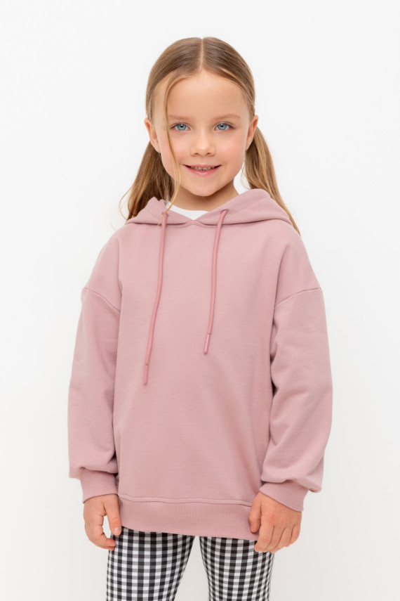 Худи с капюшоном для девочки для девочек CROCKID КР 302618 цвет - розовый 899₽