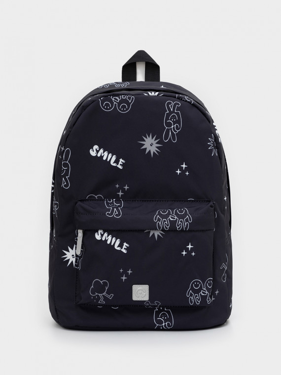 Рюкзаки для мальчиков CROCKID АКС 100286 ГР цвет - черный3 1274₽